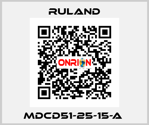 MDCD51-25-15-A  Ruland