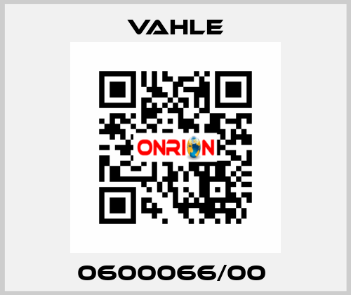 0600066/00  Vahle