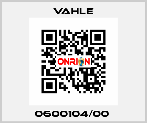 0600104/00  Vahle