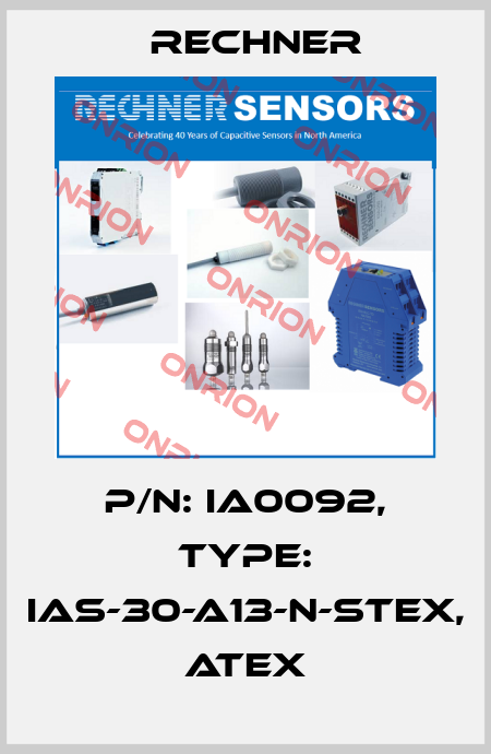 p/n: IA0092, Type: IAS-30-A13-N-StEx, ATEX Rechner