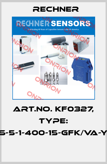 Art.No. KF0327, Type: KFS-5-1-400-15-GFK/VA-Y95  Rechner