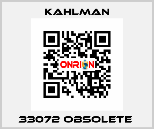 33072 obsolete  Kahlman