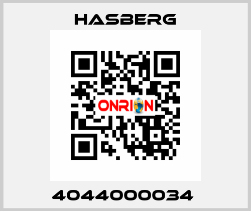 4044000034  Hasberg