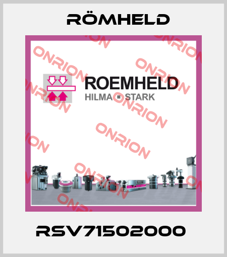 RSV71502000  Römheld