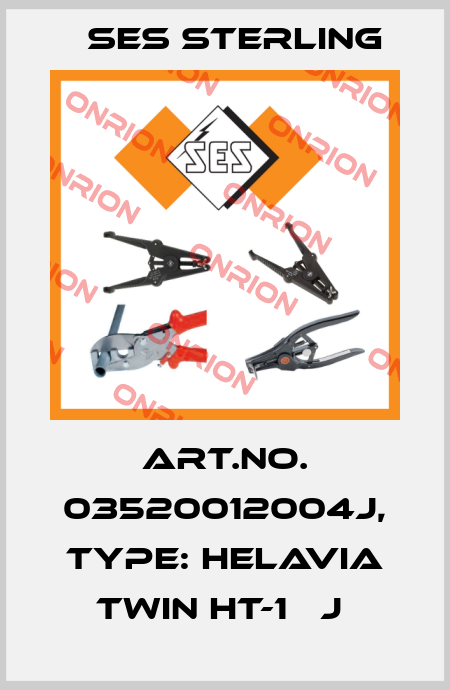 Art.No. 03520012004J, Type: Helavia Twin HT-1   J  Ses Sterling
