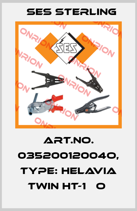 Art.No. 03520012004O, Type: Helavia Twin HT-1   O  Ses Sterling