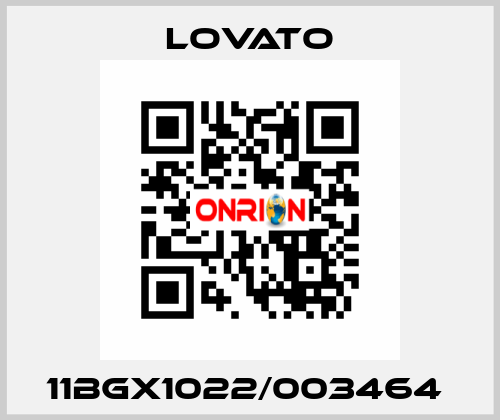 11BGX1022/003464  Lovato