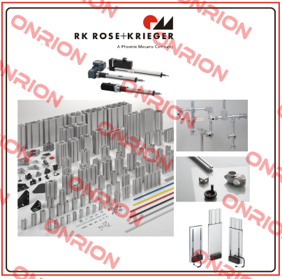 4395000 BLOCAN PROFIL F-40X80, ZUSCHNITT - LÄNGE : 500,0 MM  RK Rose+Krieger