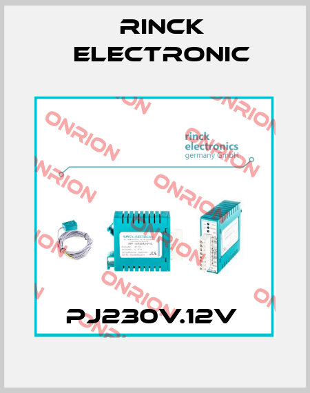 PJ230V.12V  Rinck Electronic