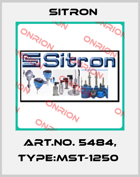 Art.No. 5484, Type:MST-1250  Sitron