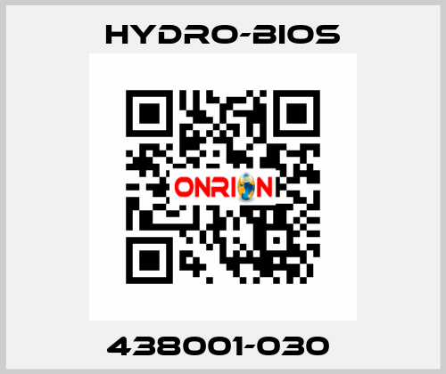 438001-030  Hydro-Bios