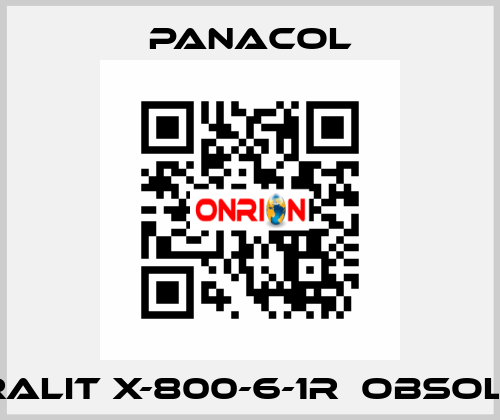 VITRALIT X-800-6-1R  Obsolete  Panacol