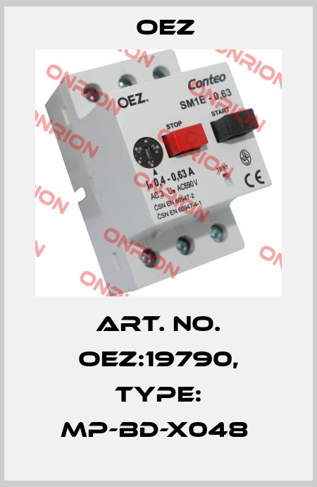 Art. No. OEZ:19790, Type: MP-BD-X048  OEZ