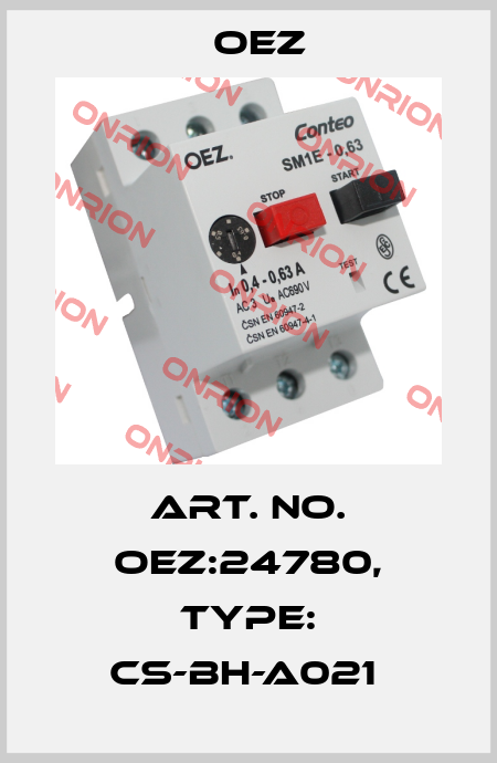 Art. No. OEZ:24780, Type: CS-BH-A021  OEZ