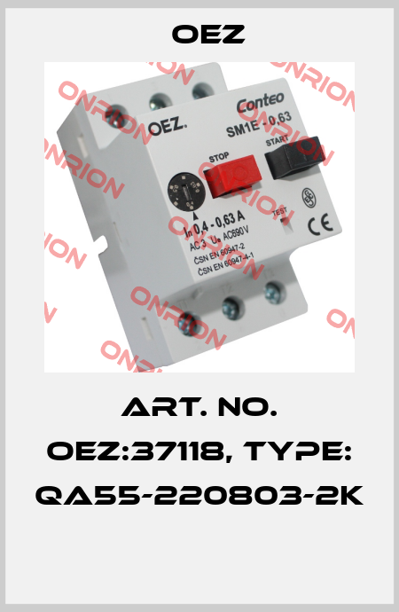 Art. No. OEZ:37118, Type: QA55-220803-2K  OEZ