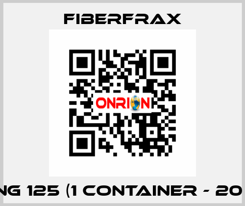 COATING 125 (1 container - 20 liter) Fiberfrax