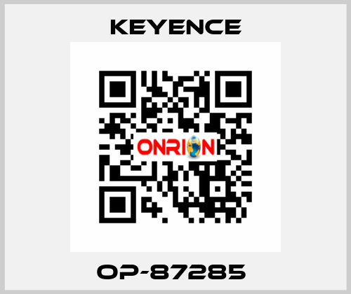 OP-87285  Keyence