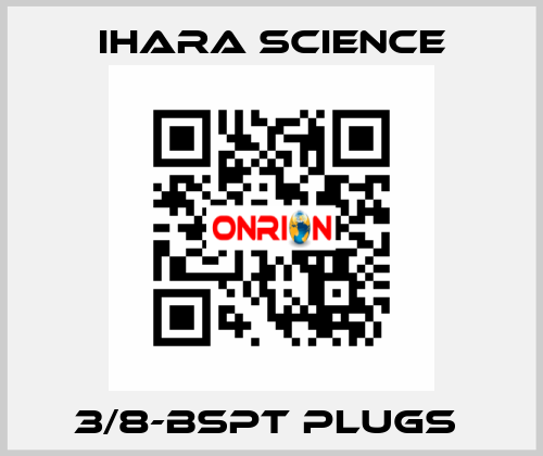 3/8-BSPT PLUGS  Ihara Science