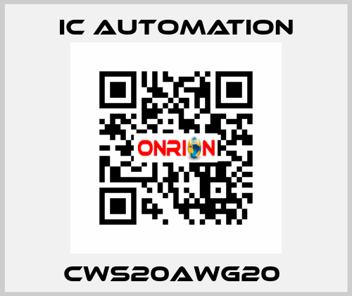 CWS20AWG20  ic automation