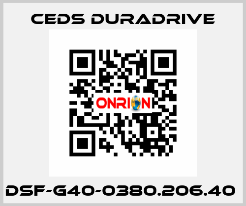 DSF-G40-0380.206.40  Ceds Duradrive