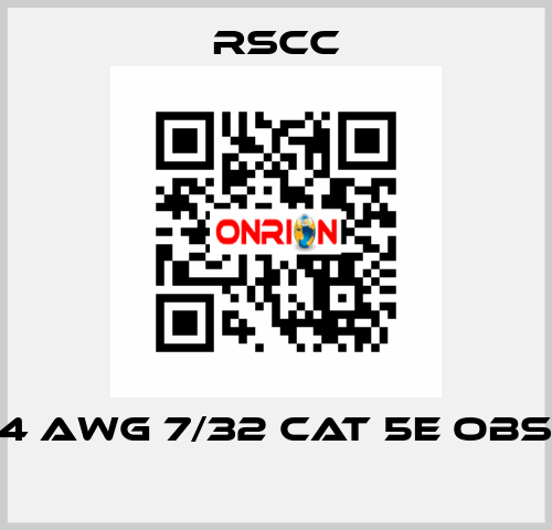 4PR 24 AWG 7/32 CAT 5E obsolete  RSCC