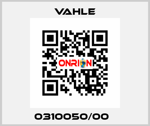 0310050/00   Vahle