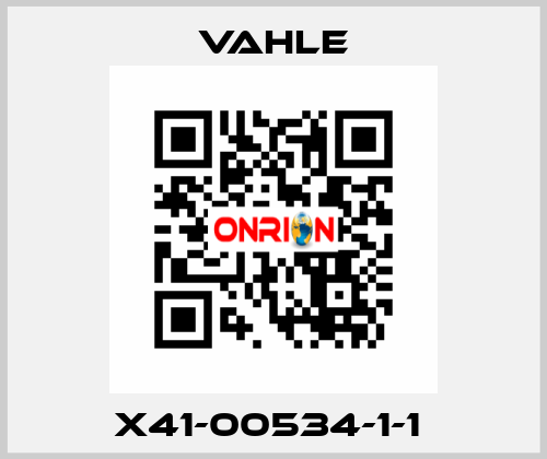 X41-00534-1-1  Vahle