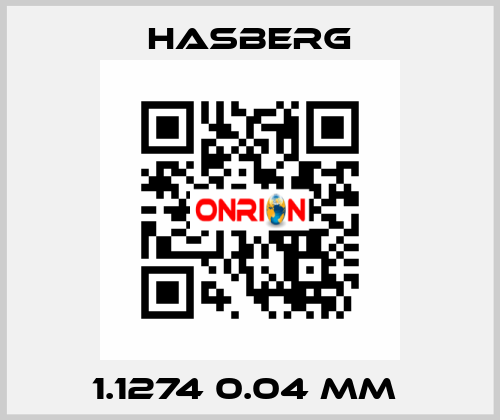 1.1274 0.04 MM  Hasberg