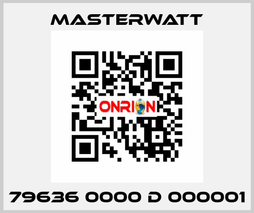 79636 0000 D 000001 Masterwatt