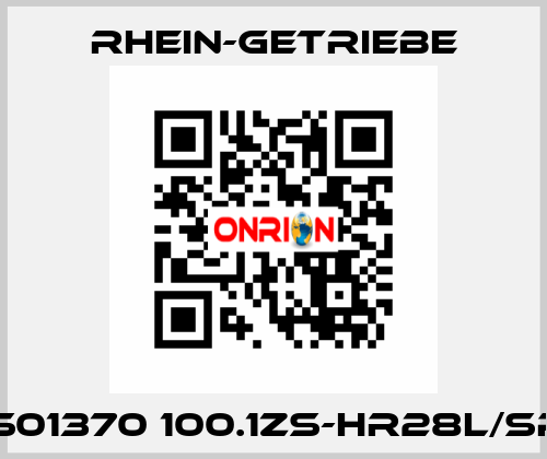 1001S01370 100.1ZS-HR28L/SP137  Rhein-Getriebe