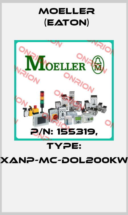 P/N: 155319, Type: XANP-MC-DOL200KW  Moeller (Eaton)