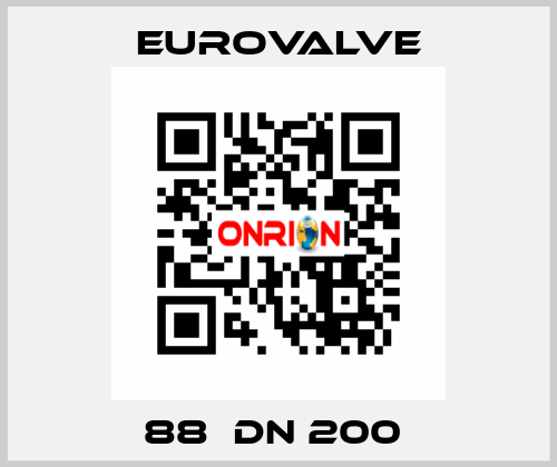 88  DN 200  Eurovalve