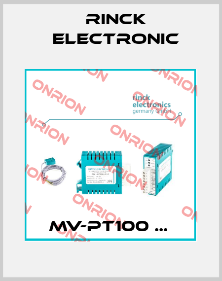 MV-PT100 ...  Rinck Electronic