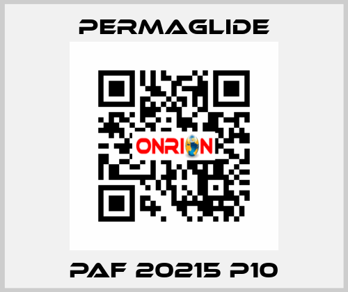 PAF 20215 P10 Permaglide