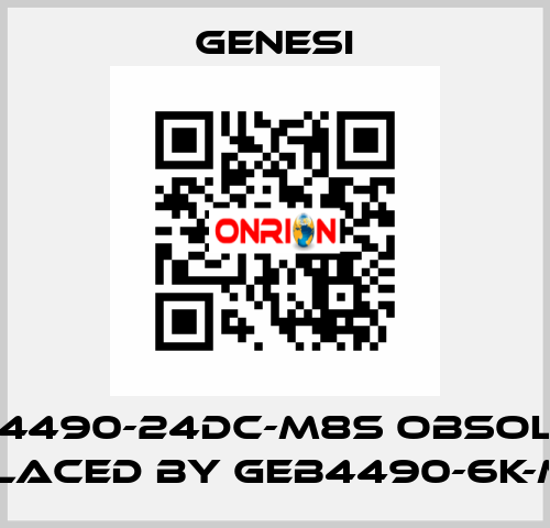 GEIL4490-24DC-M8S obsolete, replaced by GEB4490-6K-M8S  GENESI