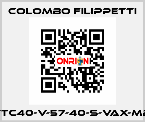 VTC40-V-57-40-S-VAX-M2  Colombo Filippetti