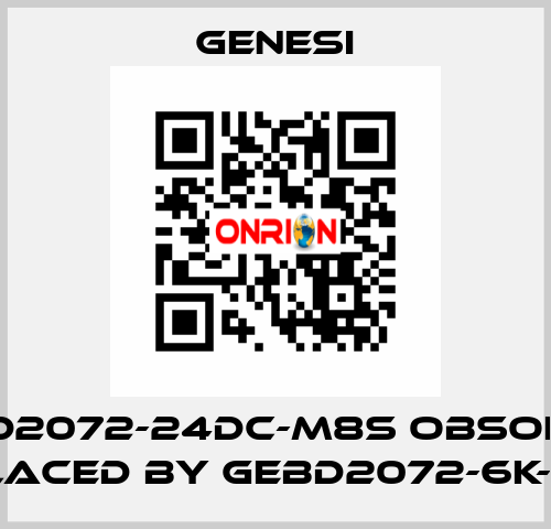 GEILD2072-24DC-M8S obsolete, replaced by GEBD2072-6K-M8S  GENESI