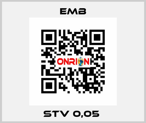 STV 0,05  Emb