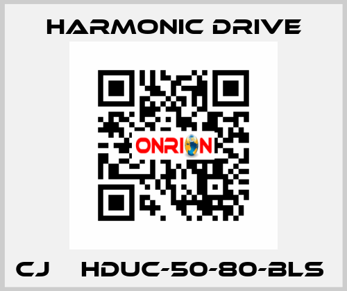 CJ    HDUC-50-80-BLS  Harmonic Drive