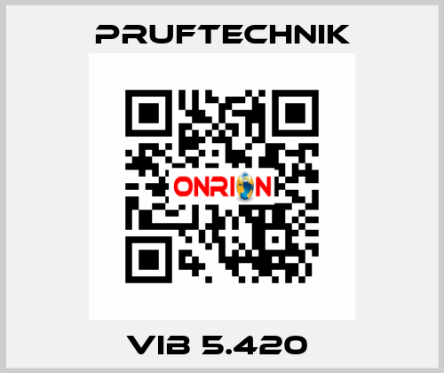 VIB 5.420  Pruftechnik