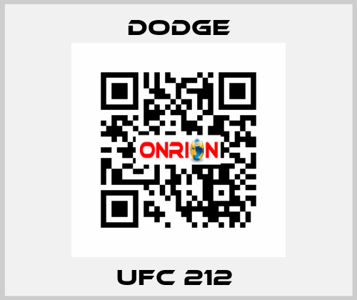 UFC 212  Dodge