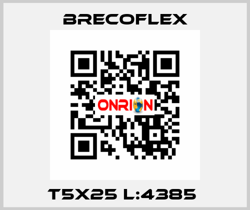 T5X25 L:4385  Brecoflex