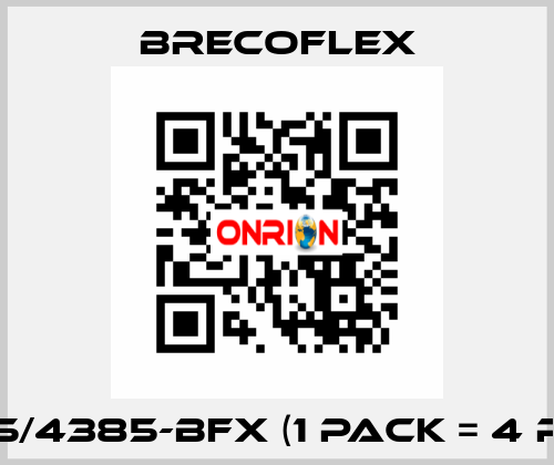 25T5/4385-BFX (1 Pack = 4 Pcs)  Brecoflex