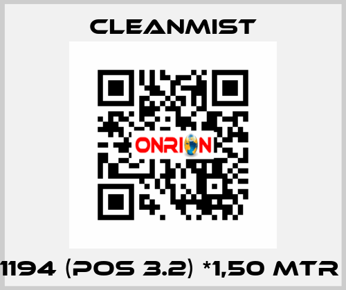 1194 (pos 3.2) *1,50 mtr  CleanMist