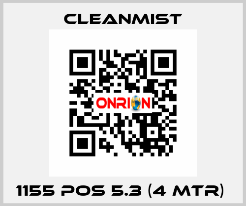 1155 pos 5.3 (4 mtr)  CleanMist