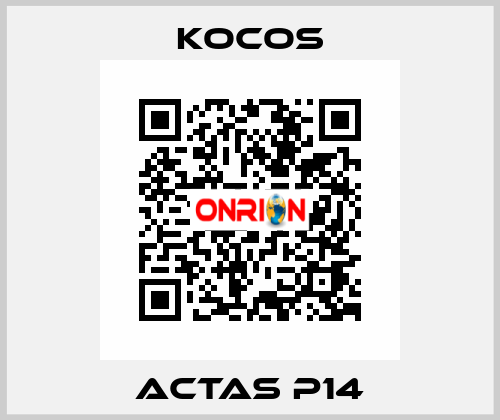 ACTAS P14 KoCoS