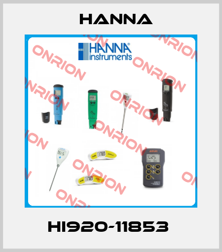 HI920-11853  Hanna