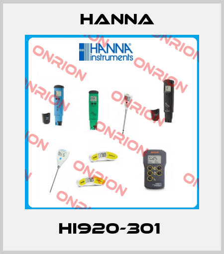 HI920-301  Hanna
