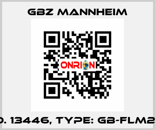 Id No. 13446, Type: GB-FLM20-S1  GBZ MANNHEIM