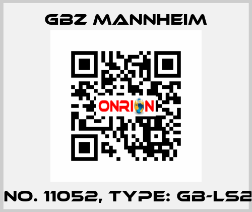 Id No. 11052, Type: GB-LS20  GBZ MANNHEIM